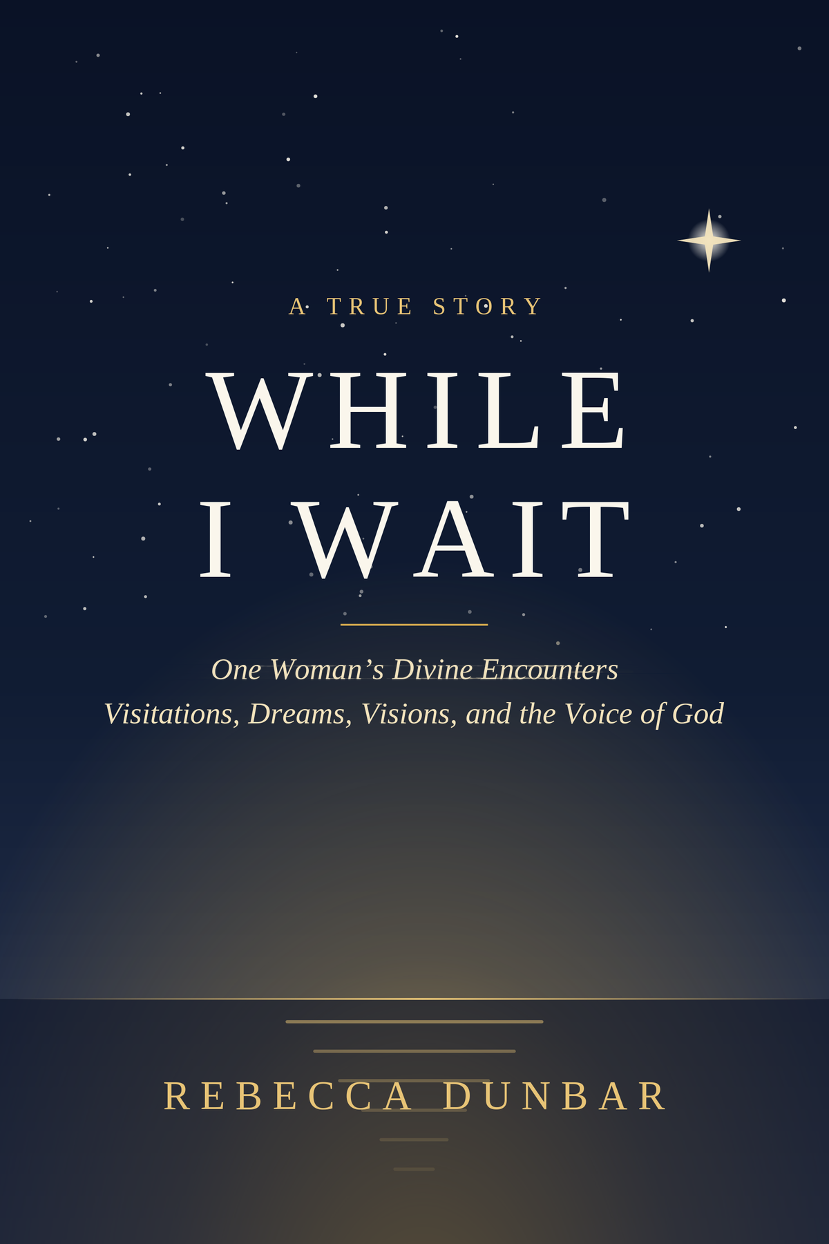 While I Wait by Rebecca Dunbar — book cover